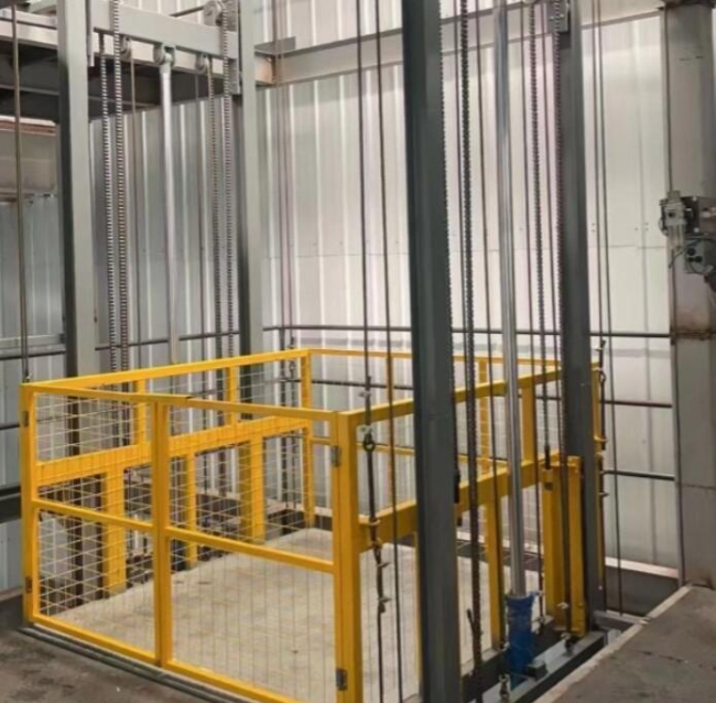 山南导轨式升降机一般加工周期